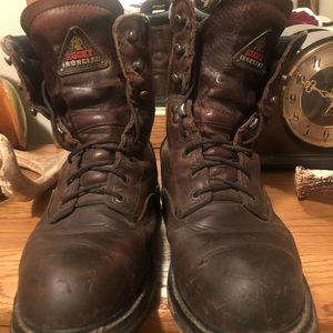 Rocky boots, brown, hunting, size 10.5 mens